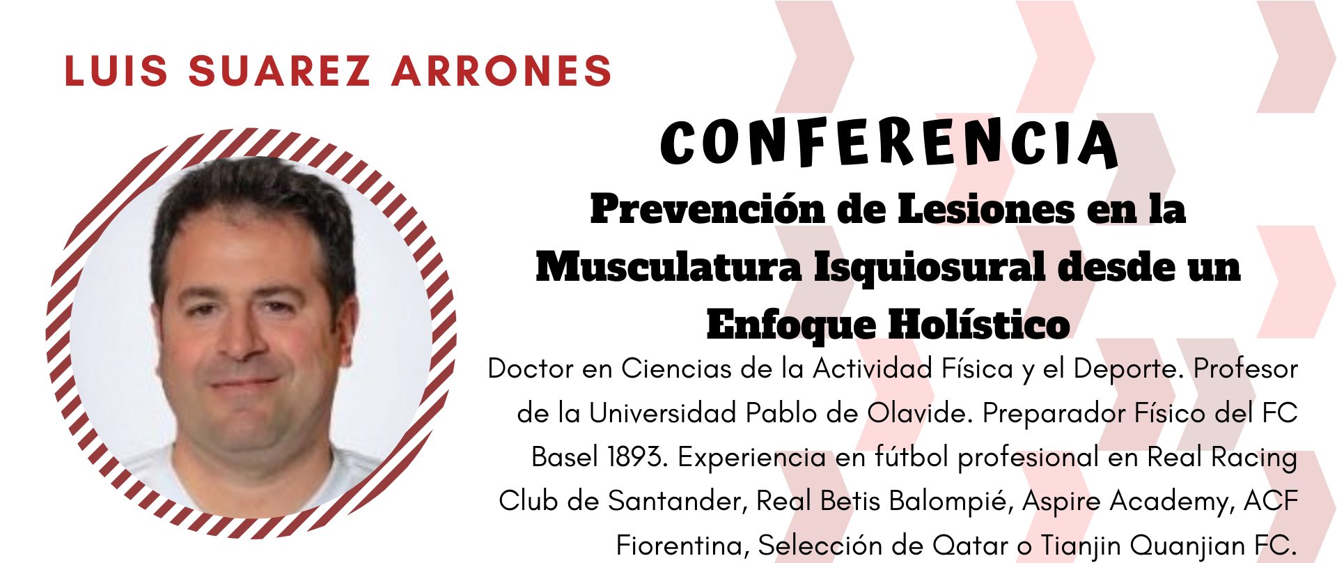 Charla Luis Suarez